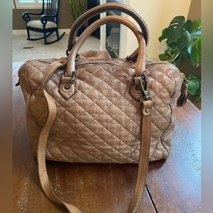 3rd floor Italian leather quilted bag
